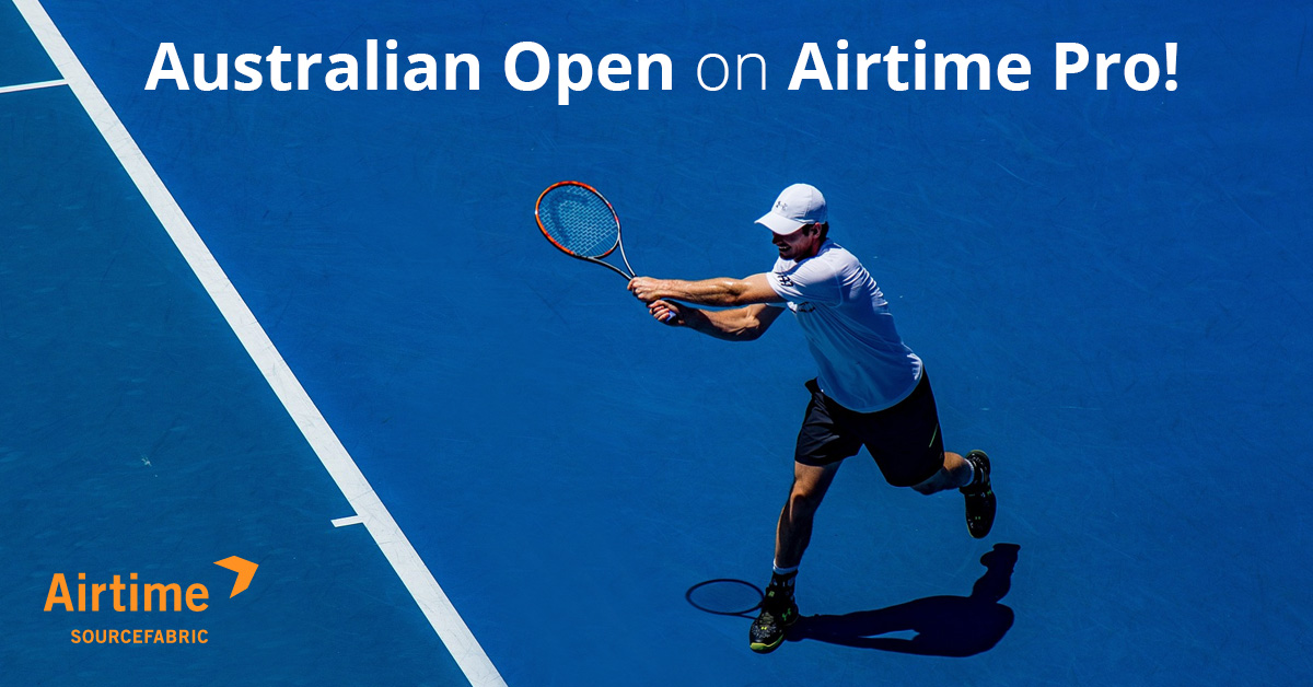 Broadcasting the Australia Open with Airtime Pro